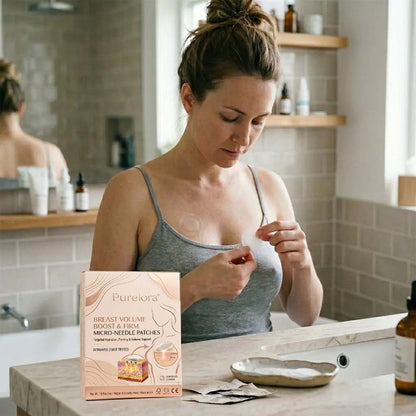 【Official Flagship Store】Purelora® Targeted Breast Enhancement Advanced Nano Microneedle Patch