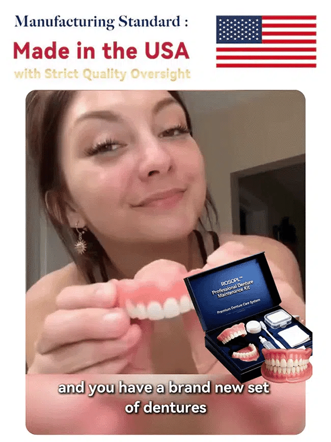 【Best-Selling in the US】Premium Medical Denture Set