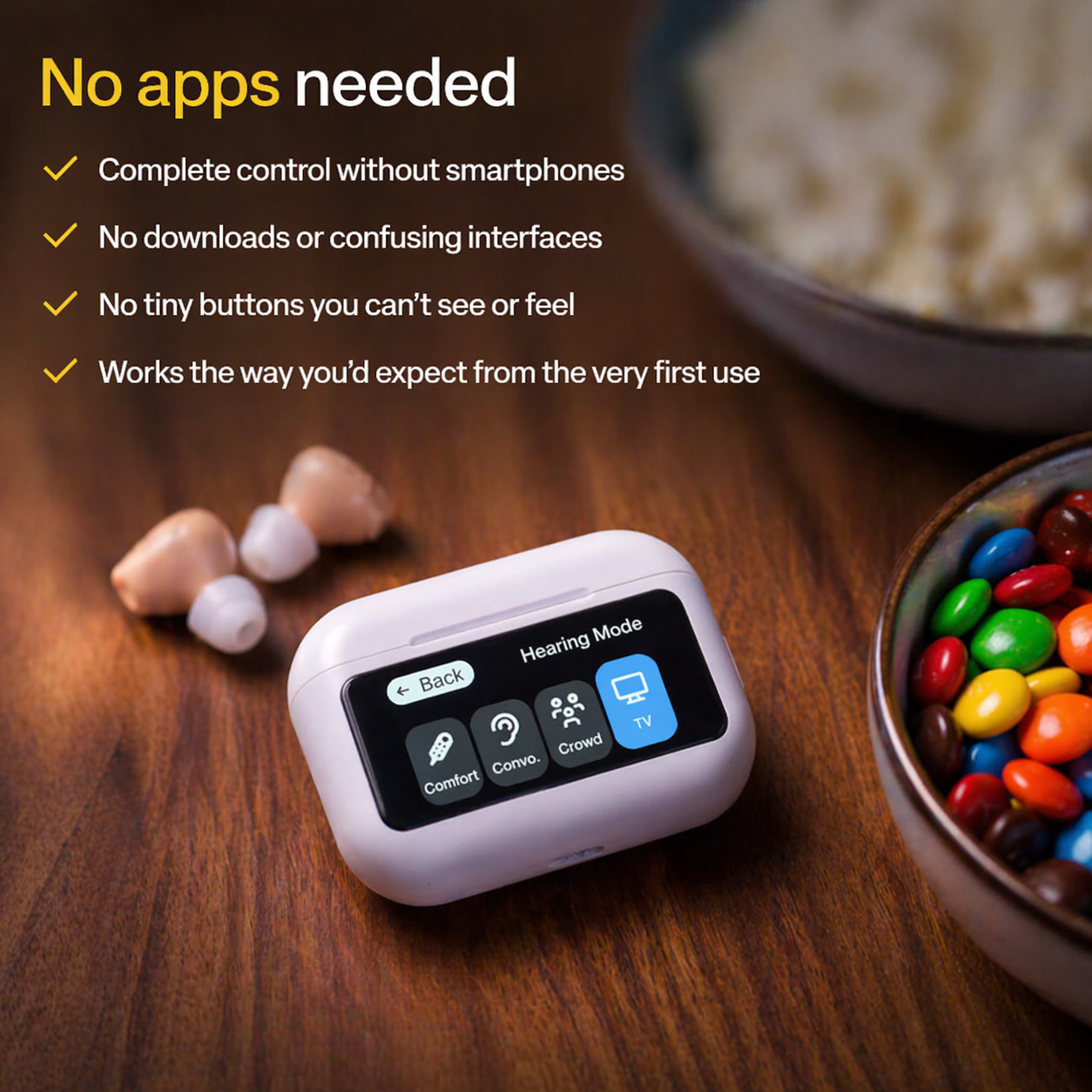🔥 Final 1 Hours : Only Limited Stock Left🏆GluCent® Atom X Smart Hearing Aids — Hear Clearly, Feel Confident Again 💖(Mayo Clinic Recommended）