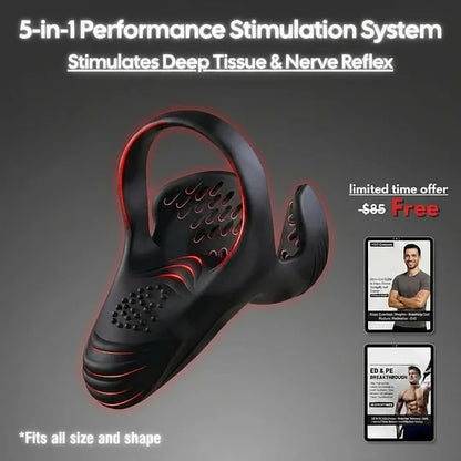 VitalEngine Pro-The #1 5-in-1 at-home trainer that reverses ED &amp; PE with advanced precision