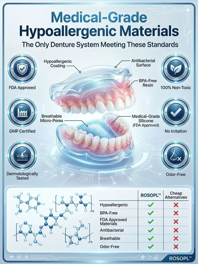 【Best-Selling in the US】Premium Medical Denture Set