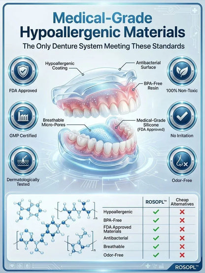 【Best-Selling in the US】Premium Medical Denture Set
